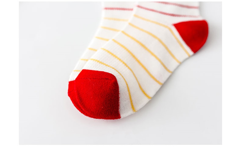 Baby's Unicorn Thin Cotton Socks 5 Pairs Set