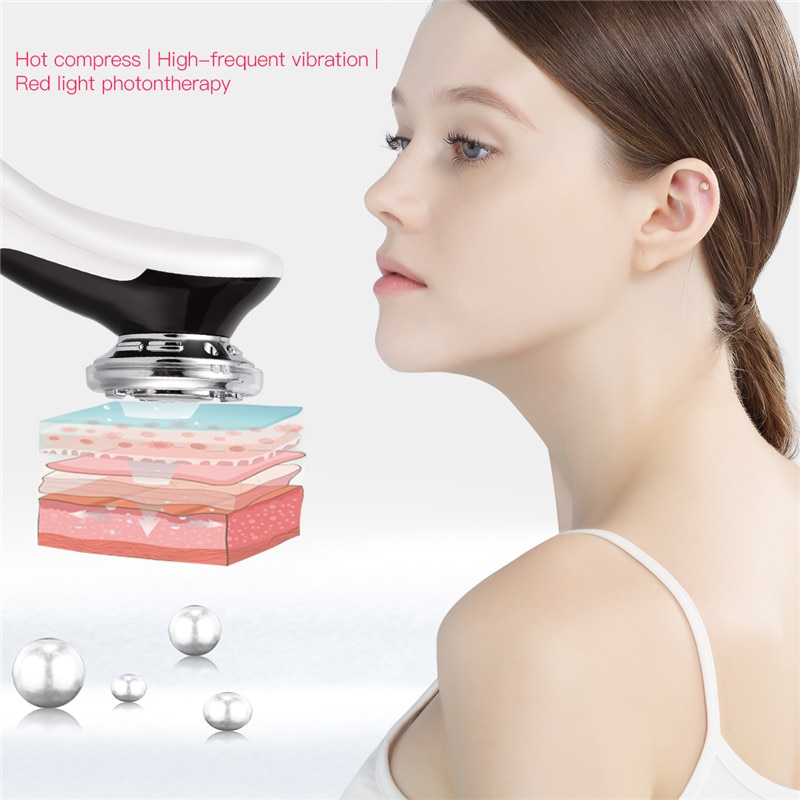 LED Cool Facial Massager
